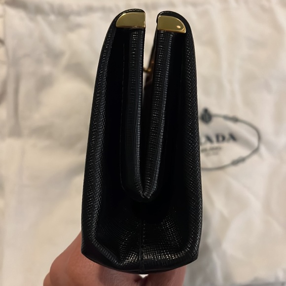 AUTHENTIC Prada Saffiano Lux Clutch - Picture 7 of 8